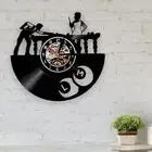 Vinyl Record Wall Clock Vinyl Wall Clock for Dining Room Office Kids Room