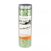 400g Hard Wax Beads Beans All Waxing Types Depilatory Hair Removal, Green Tea