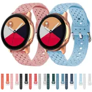 For Samsung Galaxy Watch4 40/44mm Weave Texture Silicone Watch Band