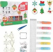 DIY Crystal Paint Set for Kids Window Art Christmas Tree Decor Craft Gifts