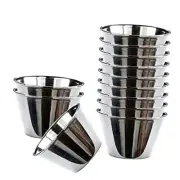 Flan Molds for Baking - Flan Container - Mini Tart Pans - Small Pie Tins 2,75¨