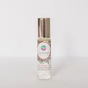 Unconditional Love Roll On Essential Oil Mix Reiki Rose Quartz Crystals 10ml