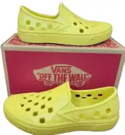 VANS Kids YOUTH 2 Shoes Slip-On Trk Trainers Ks 13 Always Sunshine Passion Fruit