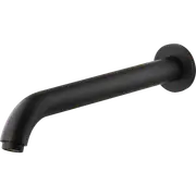 MIXX 300mm Matt Black Matcha Round Bath Spout