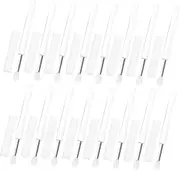 WOFASHPURET 20pcs Reusable Silicone Nail Brushes for Nail Powder Application Soft Gentle Silicone Tools