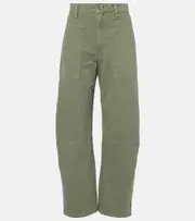 [Velvet] Velvet Brylie cotton twill barrel pants AU 4 black