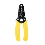 Wire Stripper Wire Stripping Tool,10-22 AWG Wire Cutter Wire Crimper Yellow