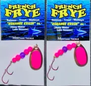 Kokanee Spinners (2): uv “PURPLE PINKY”