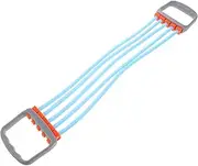 EXHUMKY Chest Expander 5 Levels of Resistance Band Full Body Workout for Men Women Strength Building