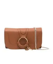 Hana chain-strap shoulder bag One size Brown