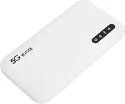 5G WiFi 6 Travel WiFi, Band Mobile WiFi Hotspot with SIM Card Slot WiFi Hotspot Routers for Car Users Business Travelers, Support 16 Users Sharing