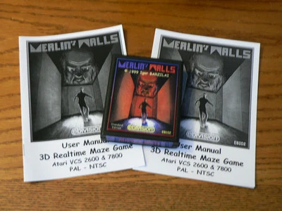 Atari 2600 Homebrew Merlin's Walls by Ebivision