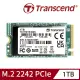 【Transcend 創見】MTE400S 1TB M.2 2242 PCIe Gen3x4 SSD固態硬碟(TS1TMTE400S)