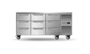Skope ProSpec Nine Drawer Three Bay Underbench GN 1/1 Right Hand Fridge - Und...