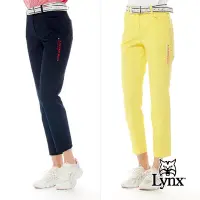 在飛比找Yahoo奇摩購物中心優惠-【Lynx Golf】女款彈性舒適純棉可放TEE設計後腰剪接