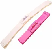 2Pcs Hair Clip Cut Tool, Split End Trimmer, Professional DIY Home Styling Accurate Haircutting Scissor for Layers, Bangs, Fringe