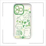 IPHONE CASE SQUARE EDGE 三星小米 OPPO KITTY 小貓可愛拼貼