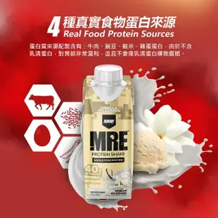 【REDCON1】MRE RTD 真實食物蛋白飲 MRE RTD PROTEIN SHAKE 1箱12入