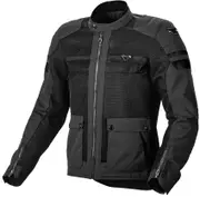 Macna Fluent, textile jacket , color: Black , size: S