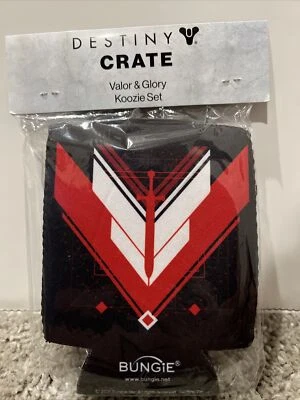 Destiny Crucible Valor & Glory Koozie Set Loot Crate Exclusive Sealed