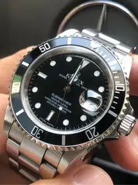 在飛比找Yahoo!奇摩拍賣優惠-Rolex 16610ln 鋁圈黑水鬼