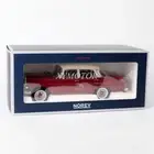 Norev 1/18 Benz 200 1966 Diecast Model Car Red Gifts Hobby Display Collection
