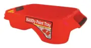 HANDy 7500-CC Red Plastic Solvent-Resistant Deep Well Paint Tray 1 gal.