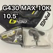PING G430 MAX 10K 10.5° Loft Angle Driver Head Right Handed With Accessories NEW