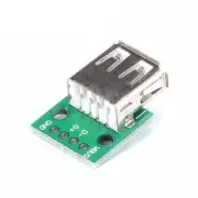 10PCS Type A Female USB To DIP 2.54MM PCB Board Adapter Converter For Arduino