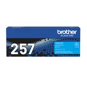 Brother TN257 Cyan Ink Cartridge Toner TN-257C Genuine Original