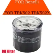 Motorcycle Oil Filter For Benelli 502C TRK502 TRK502X TRK502 X BJ500 BJ600 Leonc