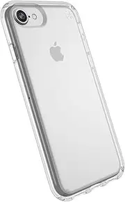 Speck iPhone 8 Presidio Clear Case, Slim IMPACTIUM 8-Foot Drop Protected iPhone Case that Resists UV Yellowing, Clear