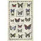 BEAUVILLE, PAPILLONS BEIGE (BUTTERFLIES) FRENCH KITCHEN / TEA TOWEL