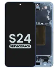 OEM Original Samsung Galaxy S24 5G Oled Display Screen Service Pack (Frame blue)