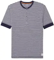 PAUL SMITH Men’s Striped Cotton Henley “Pyjama” T-Shirt Small BNWT $95 USD