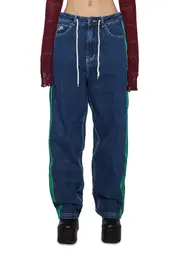 [Worship] Millennial Mix Wide Leg Pants