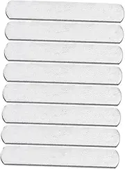 GALPADA 8 Pcs Weighted Steel Plates for Upper Body Strength Training Durable Electroplated Steel Weights for Fitness and Weightlifting for Enhanced Workout Performance