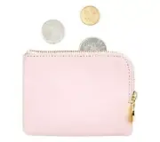 Kikki K Leather Coin Purse Zip Closure Size Small Colour Pink SEALED BRAND NEW