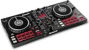 [Numark] Mixtrack Pro FX – 2 Deck DJ Controller For Serato DJ with DJ Mixer, Built-in Audio Interface, Capacitive Touch Jog Wheels and FX Paddles