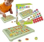 Nybhyjka Board Games Educational Toys, Fruit Matching Cards Logic Educational Toys - Cognitive Interactive Concentration Game Preschool Education for Kids