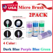 2Pack Dental Micro Brush Swab Applicator Brush Disposable Regular/Fine/Ultrafine