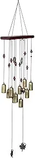 Home Decor/Decorative Accessories 26 inch Brass Memorial Wind Chime with 10 Bells, Family Terrace Garden Balcony