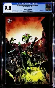 Planet of the Apes Green Lantern #1, Emerald City Cover Variant, CGC 9.8