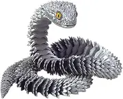 3D Printed Fidget Animals - Desktop Fidget Animal Toy | 2 5 Ft 3D Printed Snake with Flexible Joints for Party Home Decoration Birthday Easter Basket
