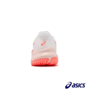 Asics 網球鞋 GEL-Challenger 14 女鞋 白 橘 粉 避震 耐磨 亞瑟膠 運動鞋 亞瑟士 1042A231101