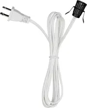 7110A Single Light Clip in Lamp Cord for Christmas Village House, Pumpkin Lights