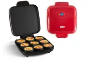 Dash red Sous Vide Style Family Size Egg Bite Maker for Breakfast Bites