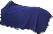 Horse Fleece Blanket,Horse Care Blanket,Keep Warm, Sturdy Winter Blanket Lightweight Warm Horse Exercise Sheet Horse Sheet, M Dark Blue