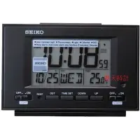 在飛比找Yahoo!奇摩拍賣優惠-豐天時計【SEIKO】日本精工SEIKO 日期溫度電子鍾 鬧