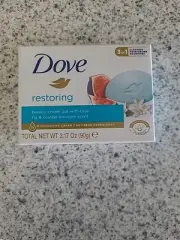 New Dove Restoring Fig Moisture Bar Soap 3.17oz Skin Cleanser Beauty 4 Pack